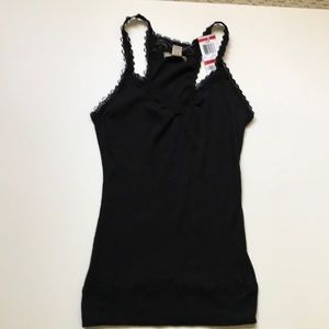 Great lace black top. BNWT. XS.